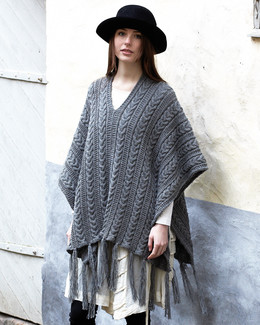 Neuleohje Poncho