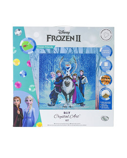 Crystal Art Canvastaulu Frozen XXL