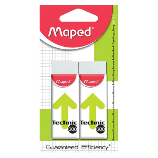 Maped Pyyhekumi Technic 600 2 kpl