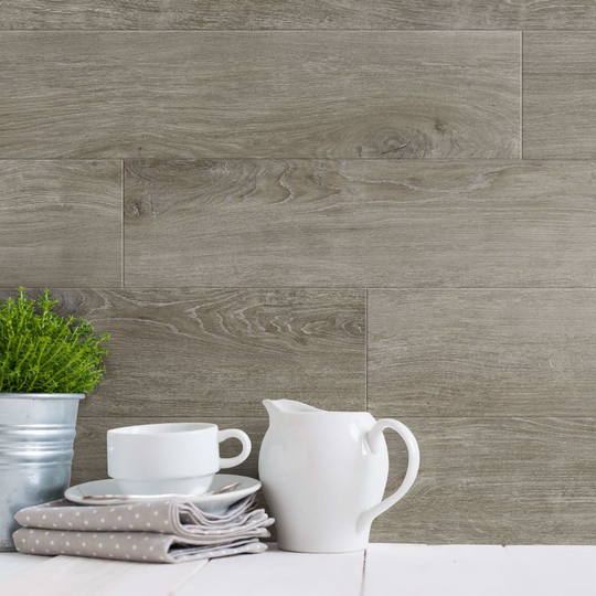 Grosfillex Seinäpaneelilevy Gx Wall+ 15 kpl 15x90 cm ruskea tammi
