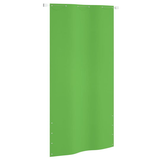 vidaXL Parvekkeen suoja vaaleanvihreä 120x240 cm Oxford kangas