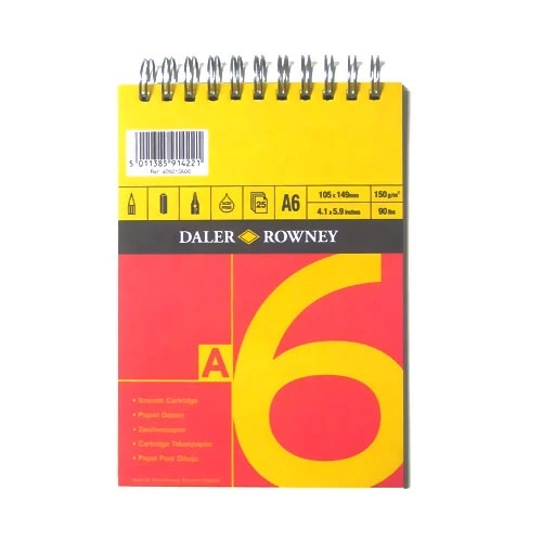 Daler-Rowney Kierrelehtiö 150g A6