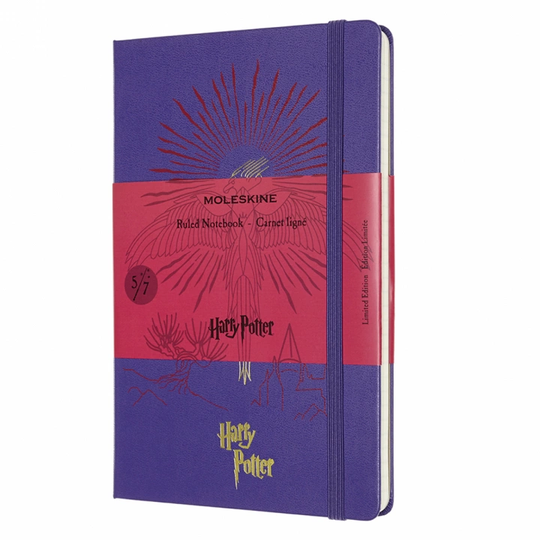 Moleskine Hardcover Large Harry Potter Violet