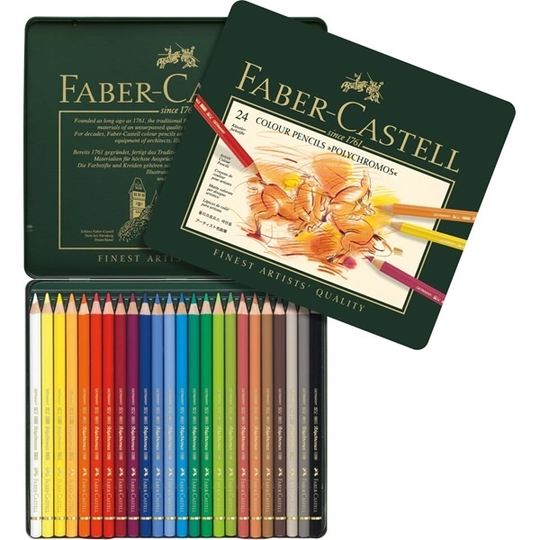 Faber-Castell Värikynät Polychromos 24-setti