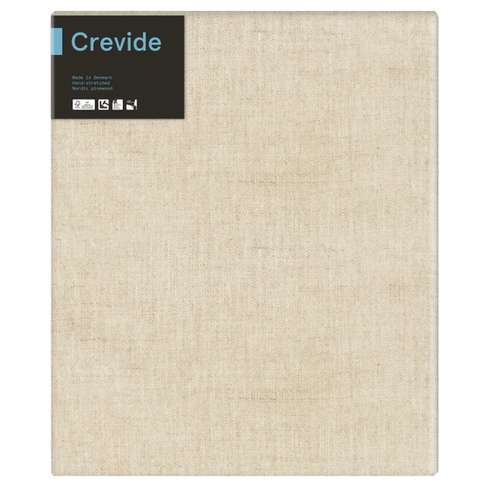 Crevide Pingotettu Canvaskangas Pellava 50x60