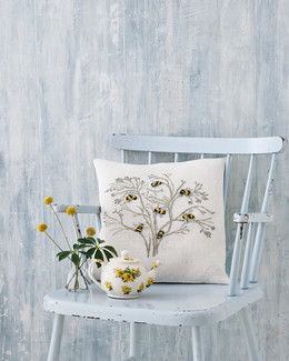Kirjontapakkaus Tyynynpäällinen Mehiläiset