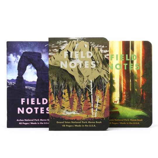 Field Notes National Parks Series D 3-Pack