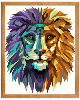 Paint By Numbers Leijona