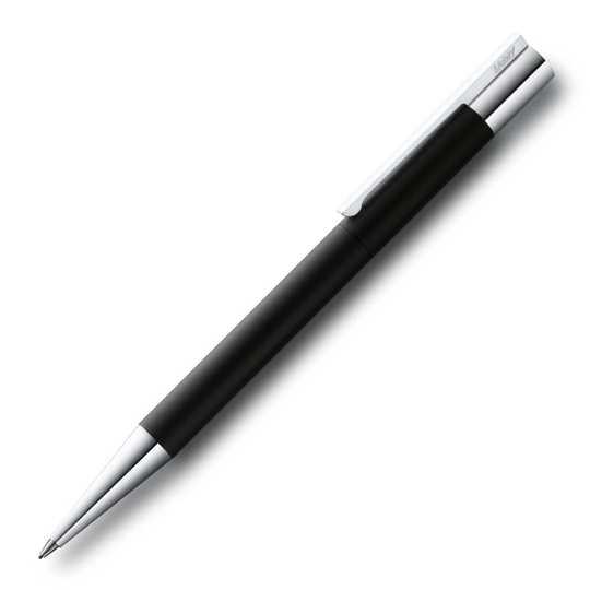Lamy Scala Black Mechanical Pencil 0.7