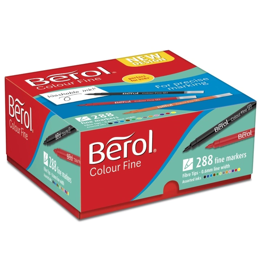Berol Colour Fine Tip 288 kpl