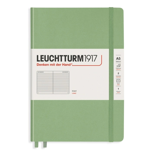 Leuchtturm1917 Muted Colors A5 Medium Sage Dotted