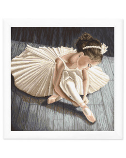 Kirjontapakkaus Taulu Ballerina