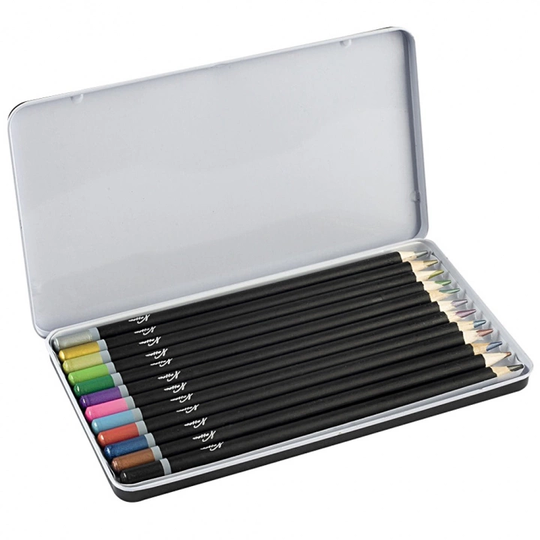 Nassau Fine Art Värikynät Metallic 12-setti