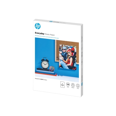 HP HP Everyday, kiiltävä valokuvapaperi 100 arkkia, A4-koko