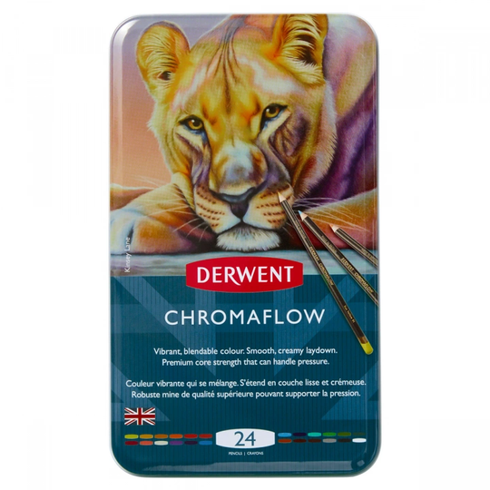 Derwent Chromaflow Värikynät 24-setti