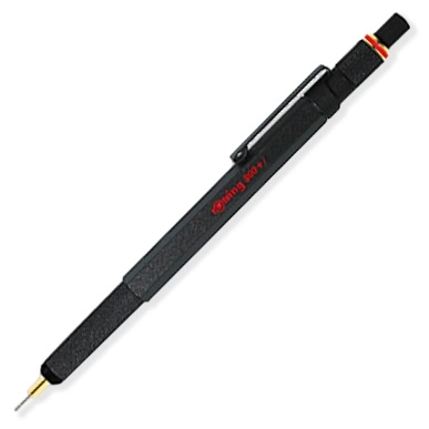Rotring 800+ Lyijytäytekynä 0.7 Musta