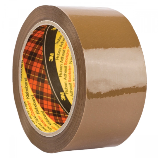 3M Scotch Pakkausteippi 66m x 38mm Ruskea