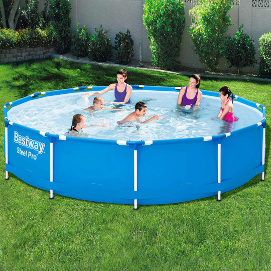 Bestway Steel Pro uima-allas teräsrungolla 366x76 cm