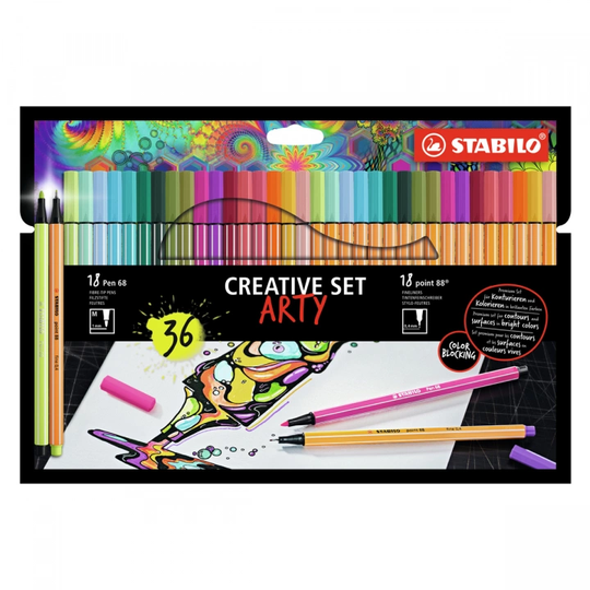 Stabilo Creative Set Arty 36 kpl