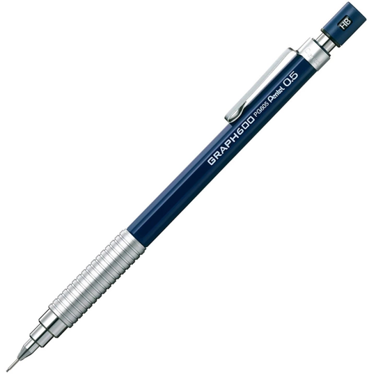 Pentel Graph 600 Lyijytäytekynä 0.5 Navy