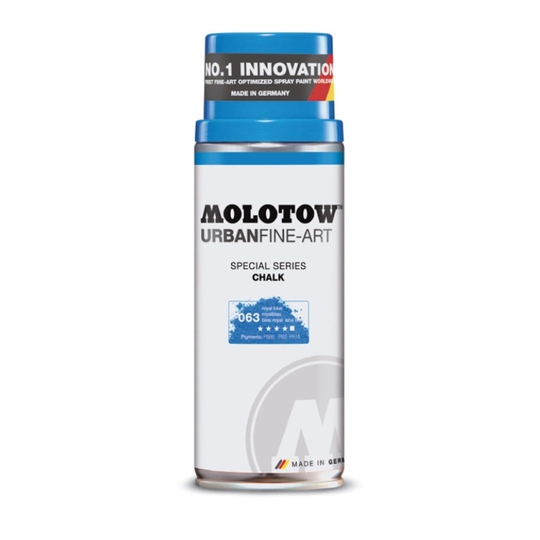 Molotow Spraymaali Akryyli UrbanFineArt Chalk 400ml black 414