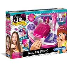 Crazy Chic Superstar Nail Art