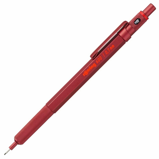 Rotring 600 Lyijytäytekynä 0.7 Punainen