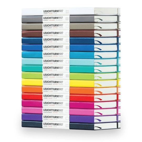 Leuchtturm1917 Notebook A5 Medium Dotted Port Red