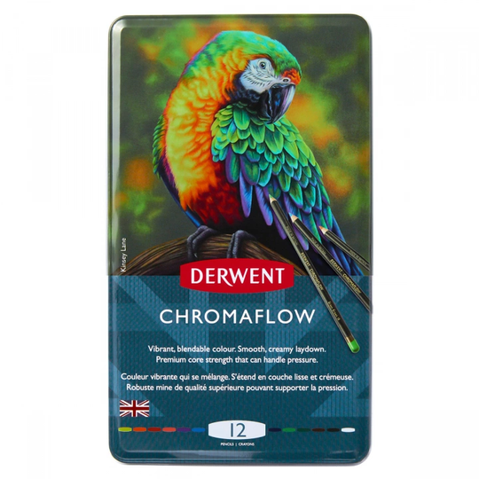 Derwent Chromaflow Värikynät 12-setti