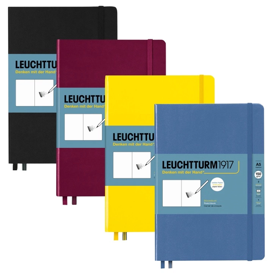 Leuchtturm1917 Sketchbook A5 Medium Black