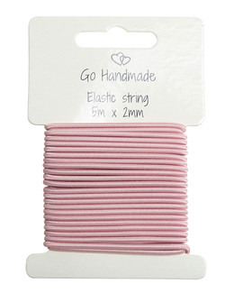 Elastisk tråd Rosa