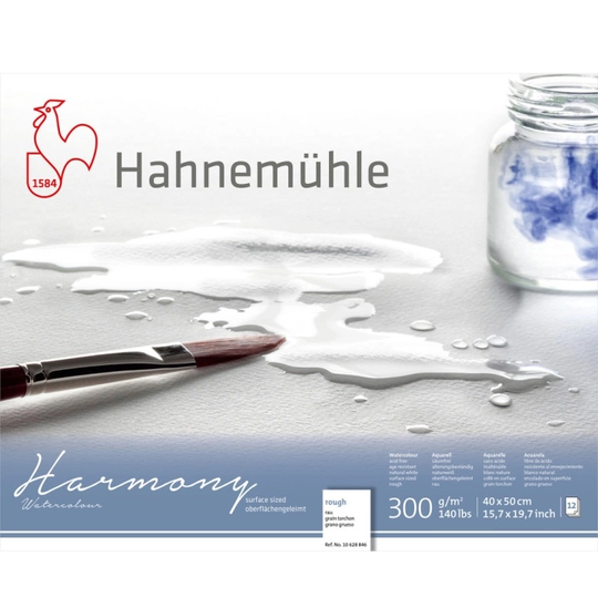 Hahnemühle Watercolour Paper Harmony Rough 300g 40x50cm