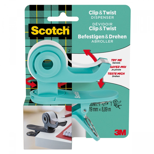 3M Scotch C19 -teippiteline Sinivihreä