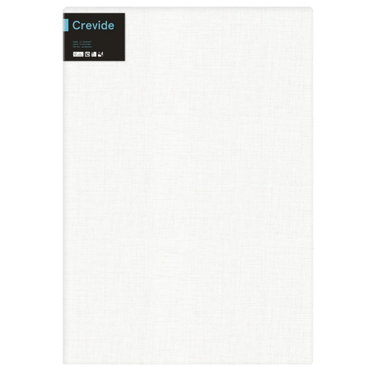 Crevide Pingotettu Canvaskangas Pellava Valkoinen 70x100