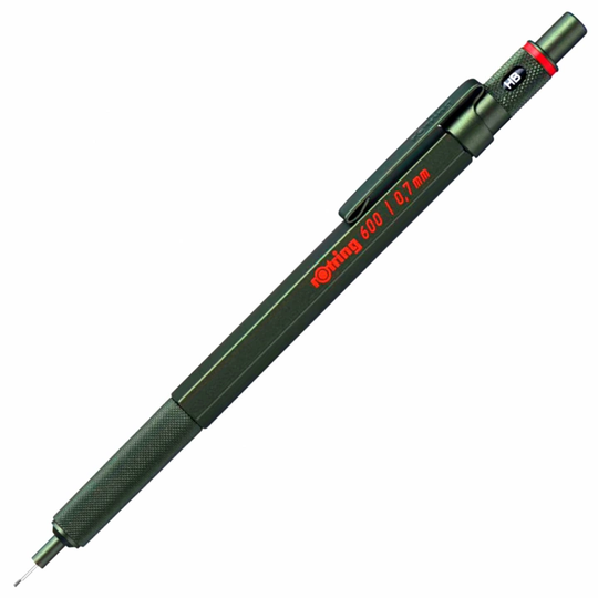 Rotring 600 Lyijytäytekynä 0.7 Vihreä
