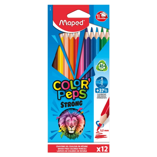 Maped Värikynät Color Peps Strong 12 kpl