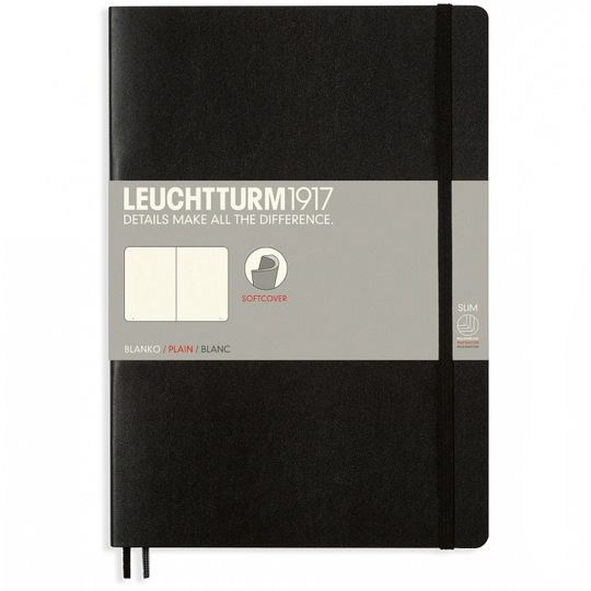 Leuchtturm1917 Notebook B5 Softcover Plain Lemon
