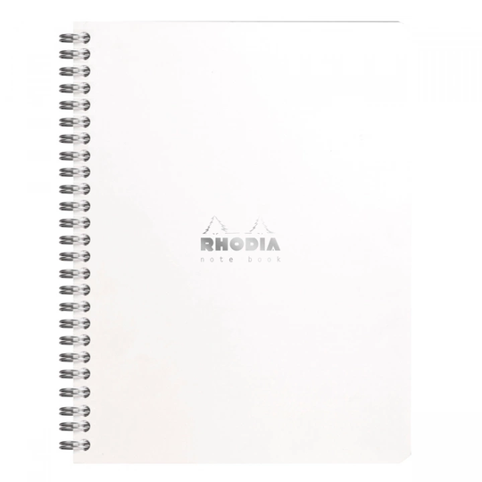 Rhodia Notebook Spiral Valkoinen A5Squared