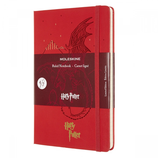 Moleskine Hardcover Large Harry Potter Red