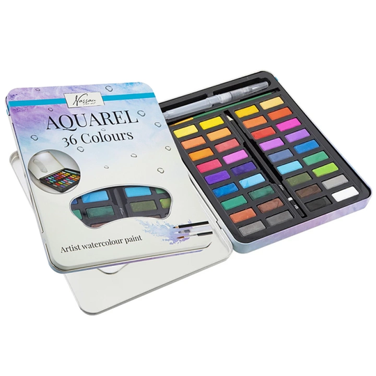Nassau Fine Art Aquarel pans 36-set