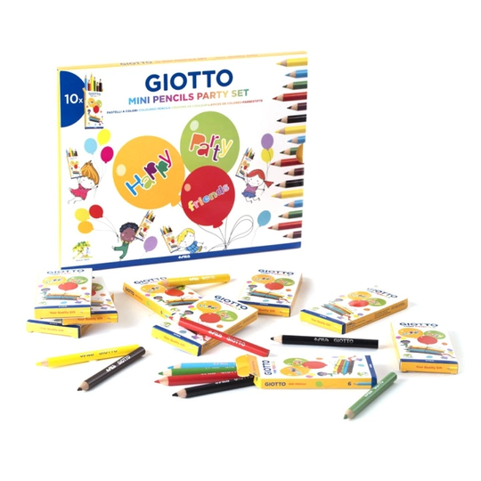 Giotto Mini-värikynät Juhlasetti x 10