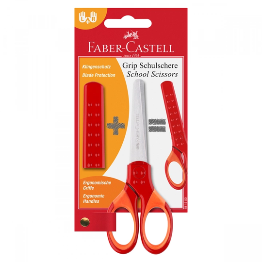 Faber-Castell Lasten Sakset Punainen