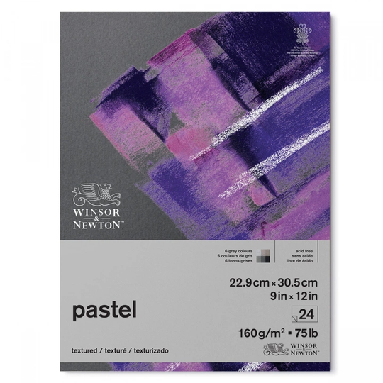 Winsor & Newton Pastellilehtiö Grey 23x31 cm 160g