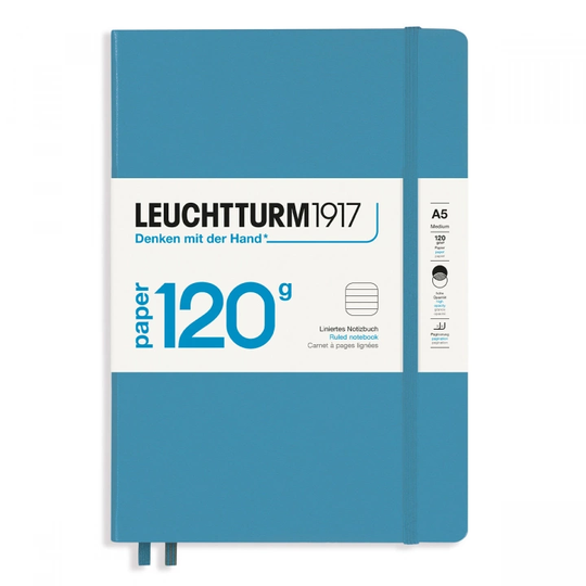 Leuchtturm1917 Notebook A5 120g Nordic Blue Plain