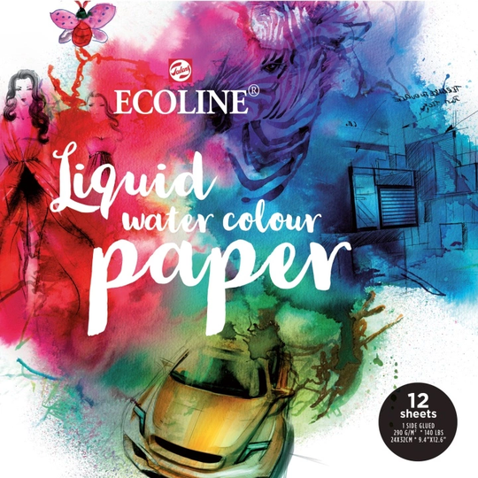 Ecoline Paper Pad 12 kpl