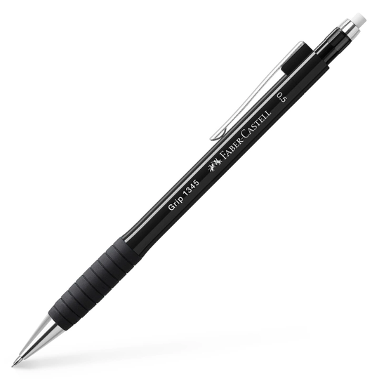 Faber-Castell Lyijytäytekynä Grip45 0,5 mm Musta
