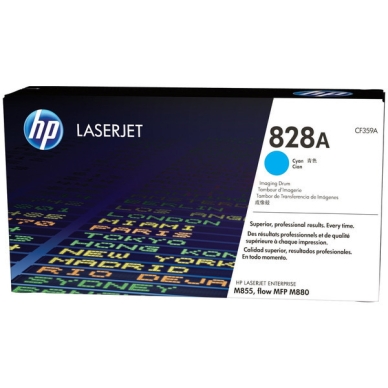 HP Rumpu värijauheen siirtoon (828A) cyan