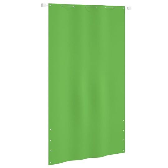 vidaXL Parvekkeen suoja vaaleanvihreä 140x240 cm Oxford kangas